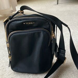 TUMI Black Crossbody Bag